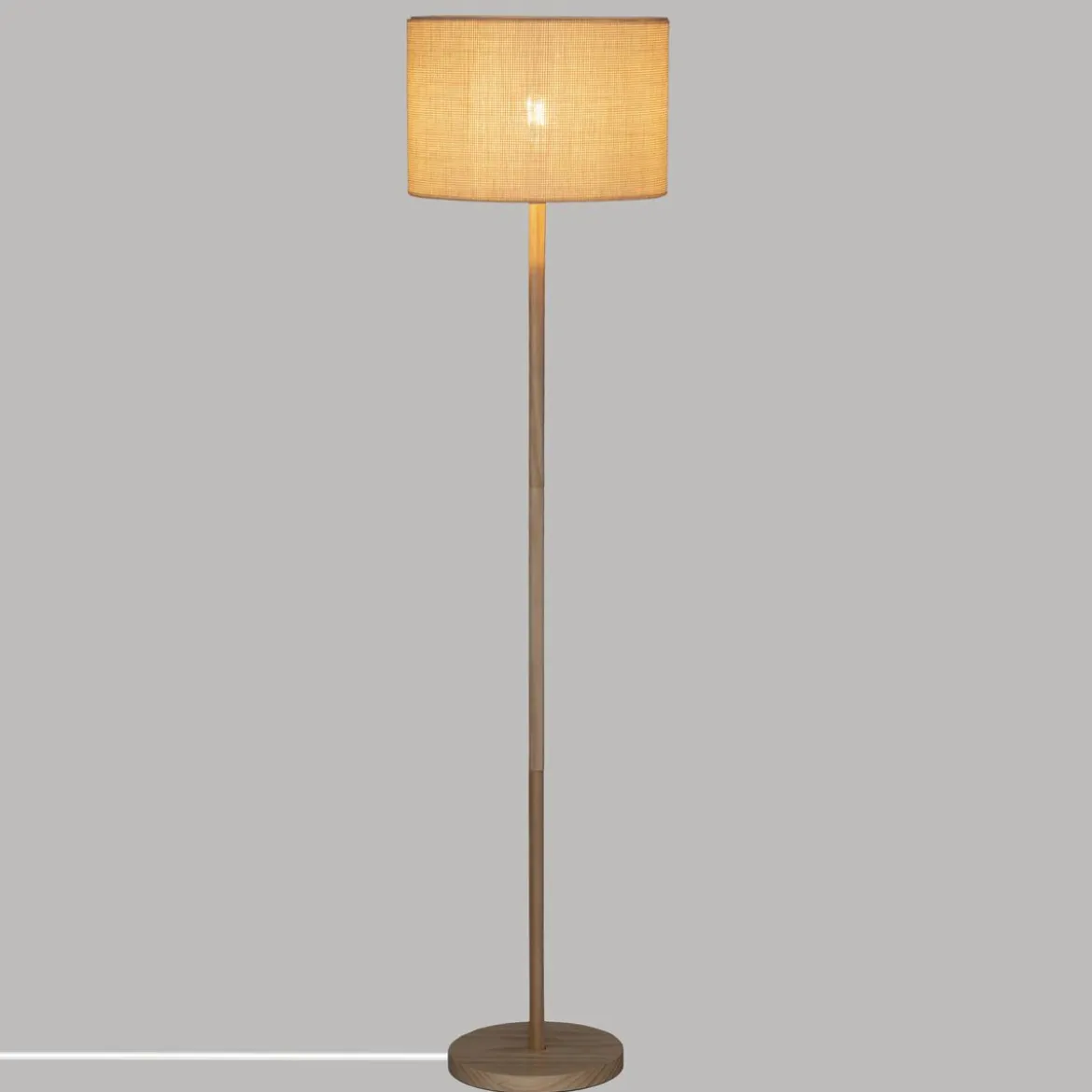 LAMPADAIRE DROIT DELLA NATUREL H.149.5CM