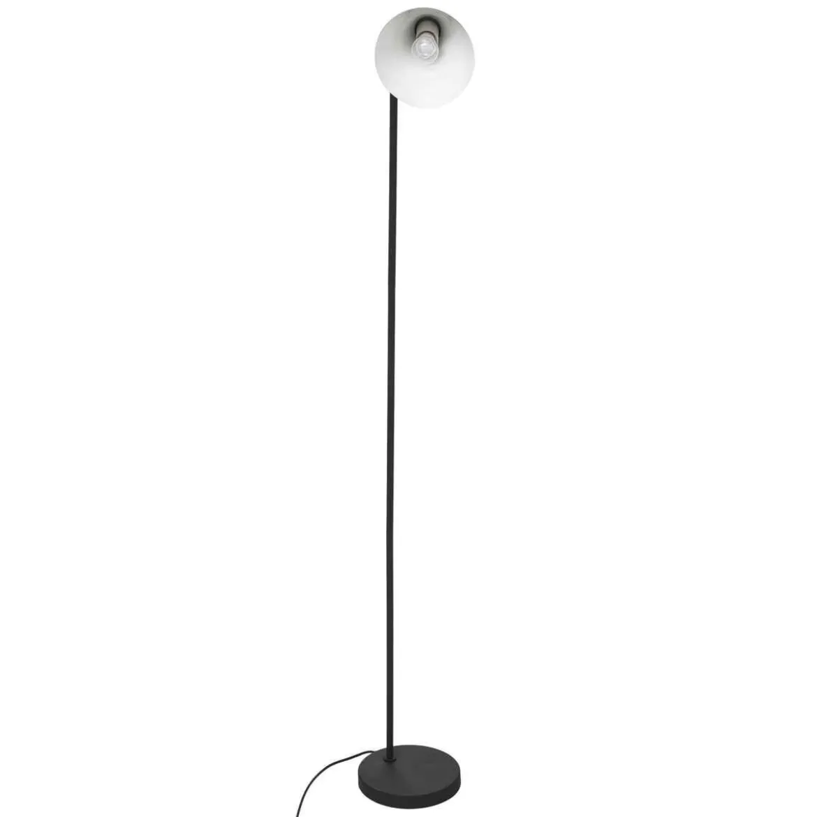 LAMPADAIRE DROIT LINN NOIR H.150CM