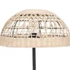 LAMPADAIRE DROIT ROTIN RORY NATUREL H.150CM