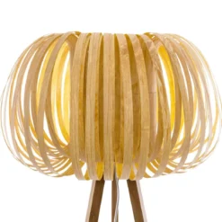 LAMPADAIRE EFFET BOIS SIEN H.150CM