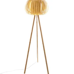 LAMPADAIRE EFFET BOIS SIEN H.150CM