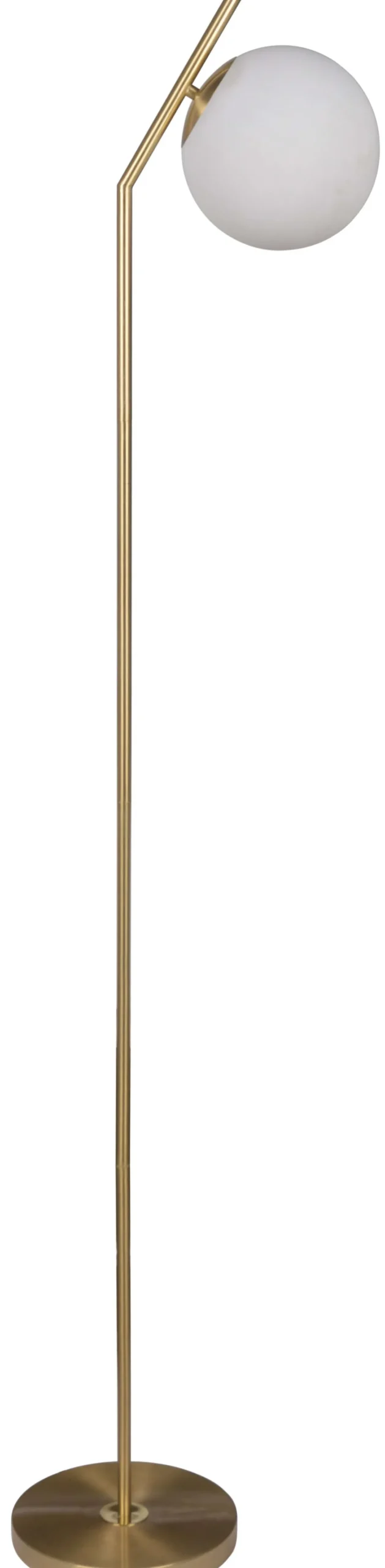 LAMPADAIRE METAL DORE D.38X25X166CM