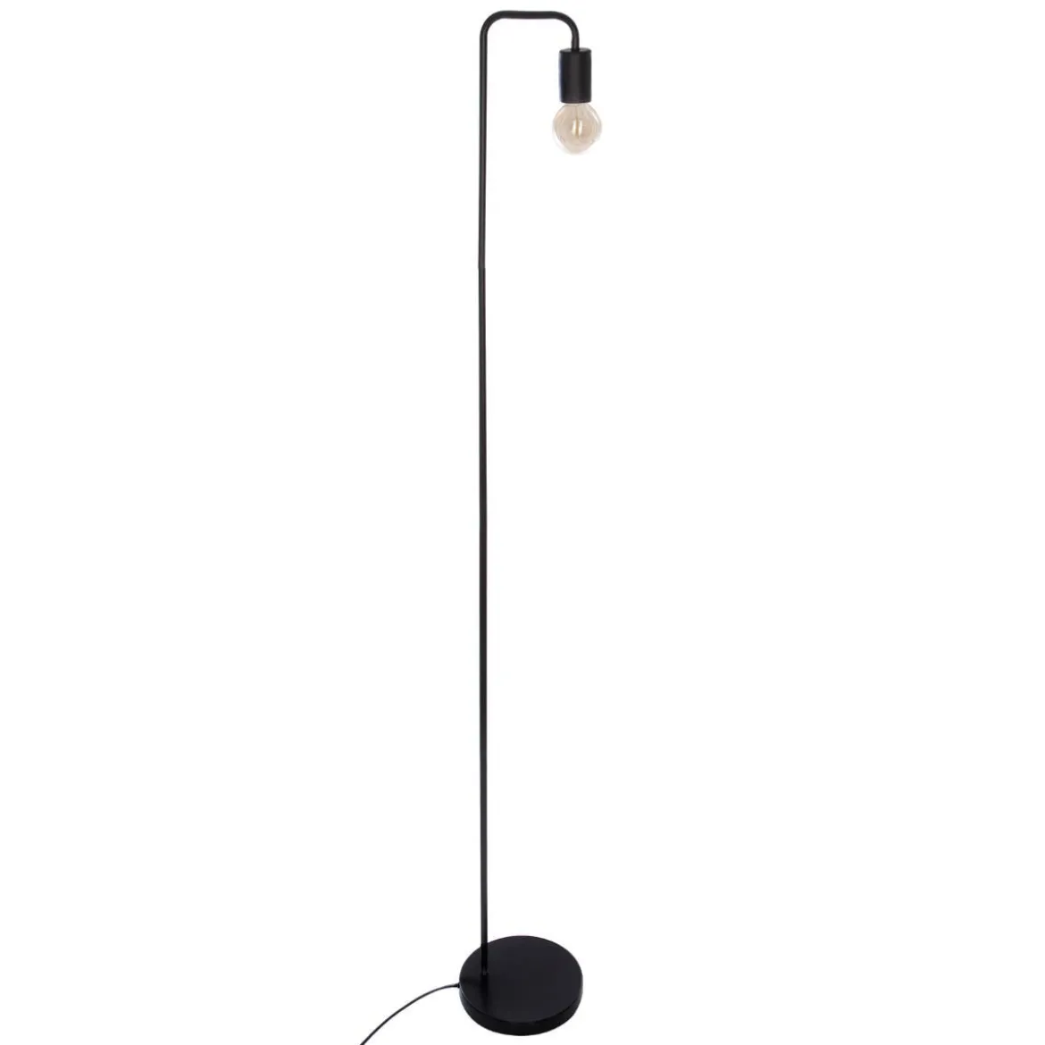 LAMPADAIRE METAL NOIR KELI H.150CM