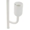 LAMPADAIRE TISSU BLANCA BGE H.124CM