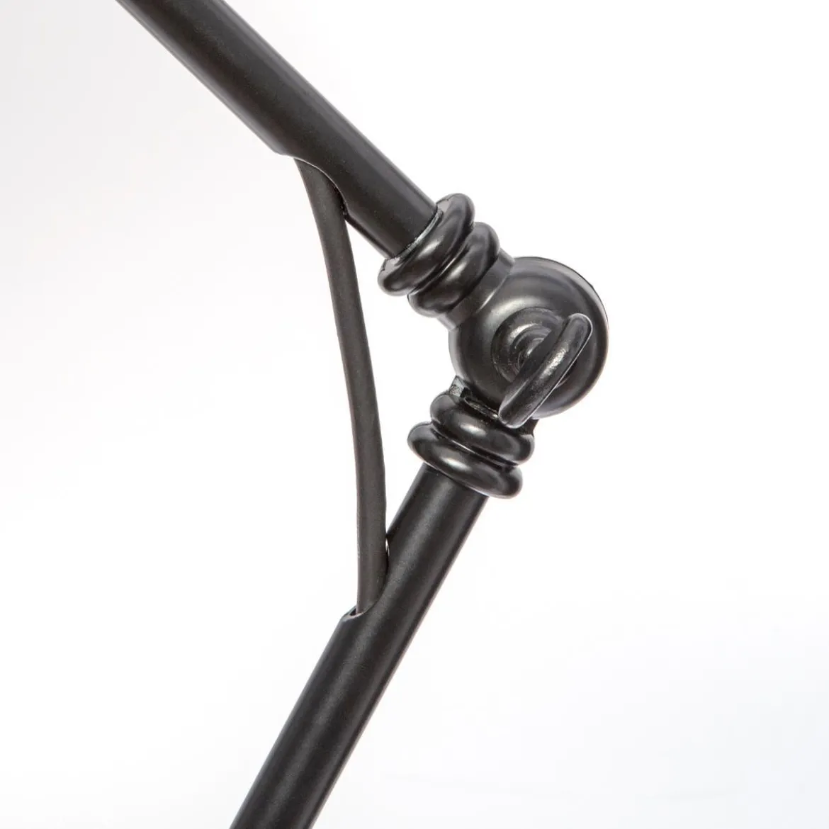 LAMPE ARC AUDE NOIR H.62CM