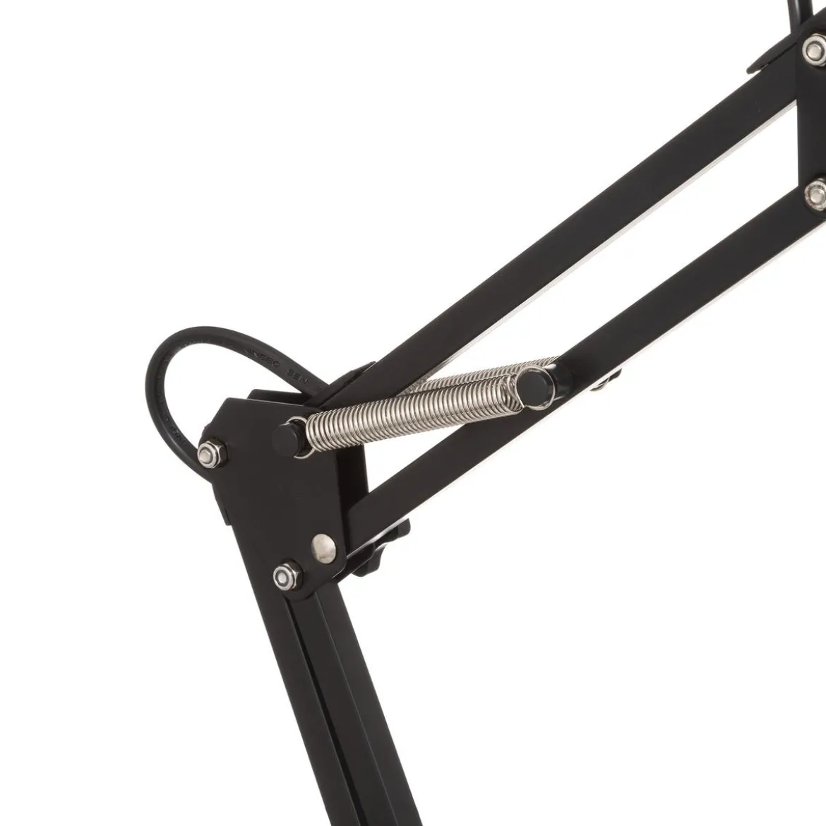 LAMPE ARC BREN NOIR H.55.8CM