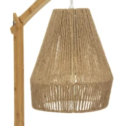 LAMPE ARC PALM NATUREL H.55CM