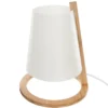 LAMPE BAMBOU ABAT JOUR PLASTIQUE H.26CM