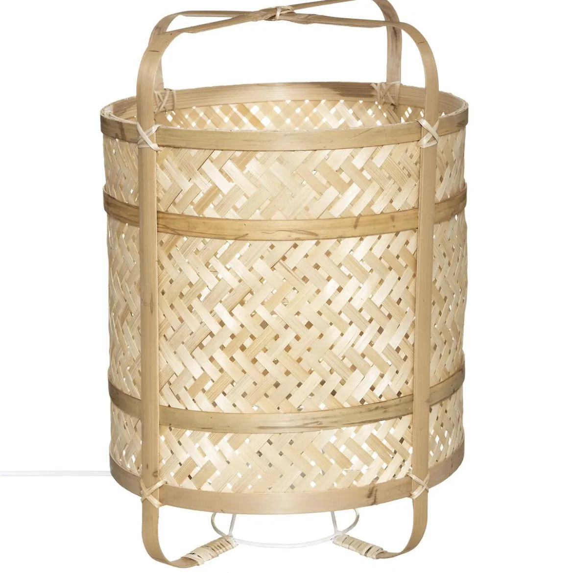 LAMPE BAMBOU FRIDA NATUREL H.42CM