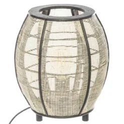 LAMPE BAMBOU H.27CM