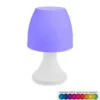 LAMPE BLANC LED MULTICOLORE DOKK H.19.5CM