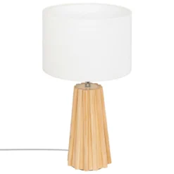 LAMPE BOIS ADON NATUREL H.53CM