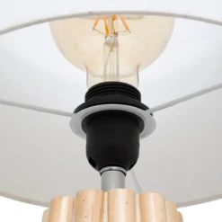LAMPE BOIS ADON NATUREL H.53CM