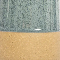 LAMPE CERAMIQUE BLEU H.43CM