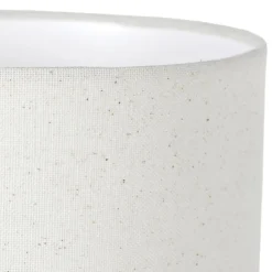 LAMPE CERAMIQUE CREME H.50CM