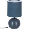 LAMPE CERAMIQUE MAT BOULE ORAGE H.25CM