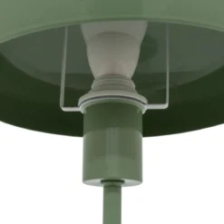 LAMPE CHAMPIGNON SAVIO VERT TILLEUL H.38CM