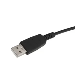 LAMPE CHARGEUR COLORS NOIR H.33CM