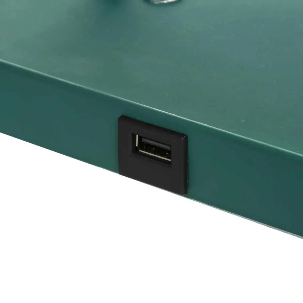 LAMPE CHARGEUR COLORS VERT H.33CM