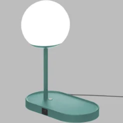 LAMPE CHARGEUR COLORS VERT H.33CM