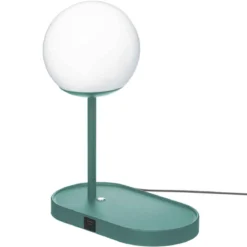 LAMPE CHARGEUR COLORS VERT H.33CM