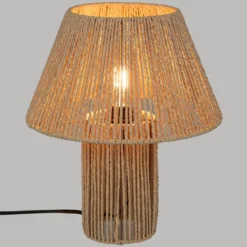 LAMPE CORDE ADRIA NATUREL H.38CM