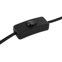 LAMPE COTON TOBIE NOIR H.33CM