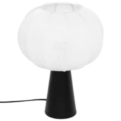 LAMPE COTON TOBIE NOIR H.33CM