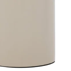 LAMPE CYLINDRE VERRE ASTI ARGILE H.36CM