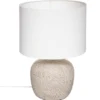LAMPE DROITE DAVIA BLANC H.40CM