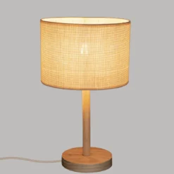 LAMPE DROITE DELLA NATUREL H.42CM