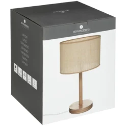 LAMPE DROITE DELLA NATUREL H.42CM