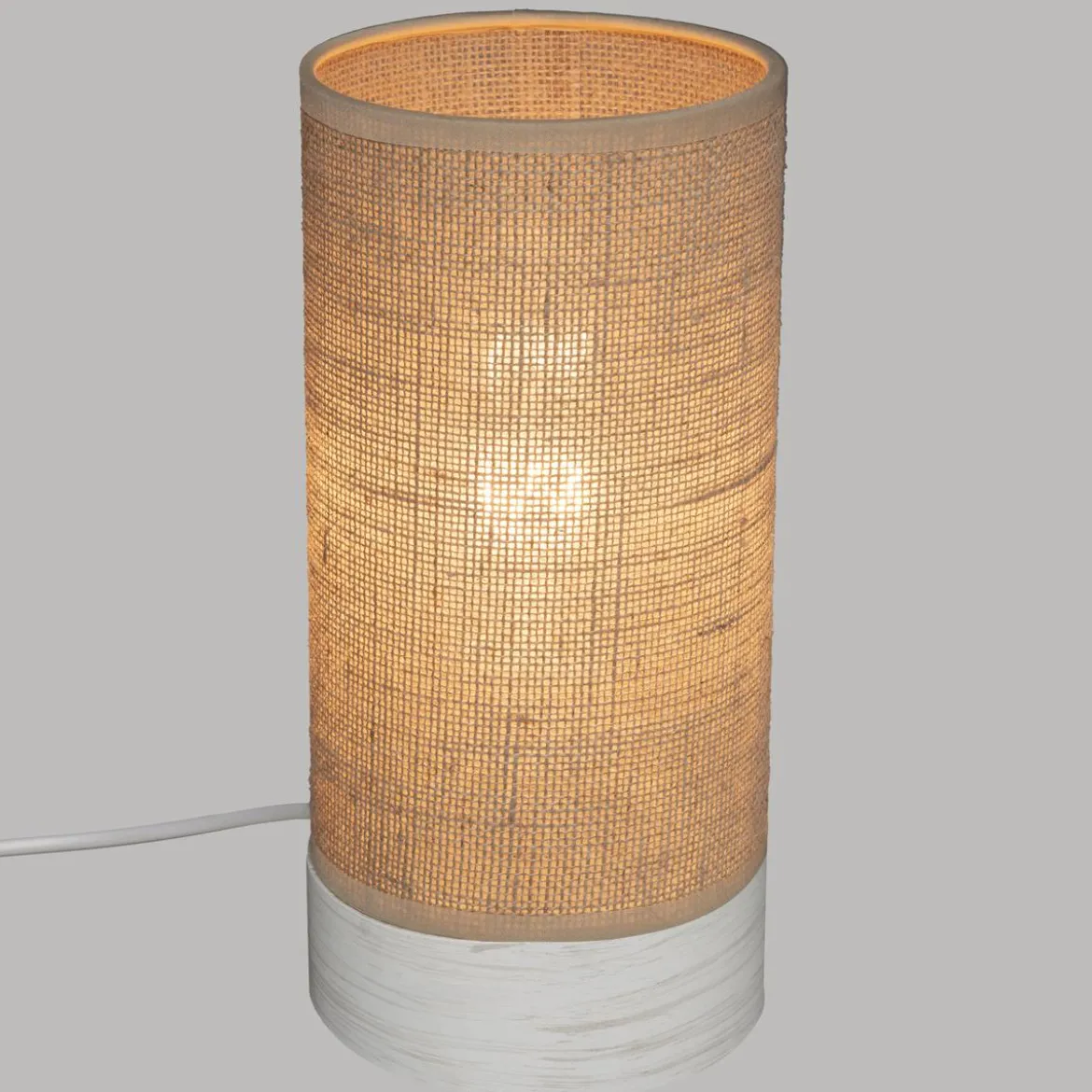 LAMPE DROITE ELVA NATUREL H.27CM