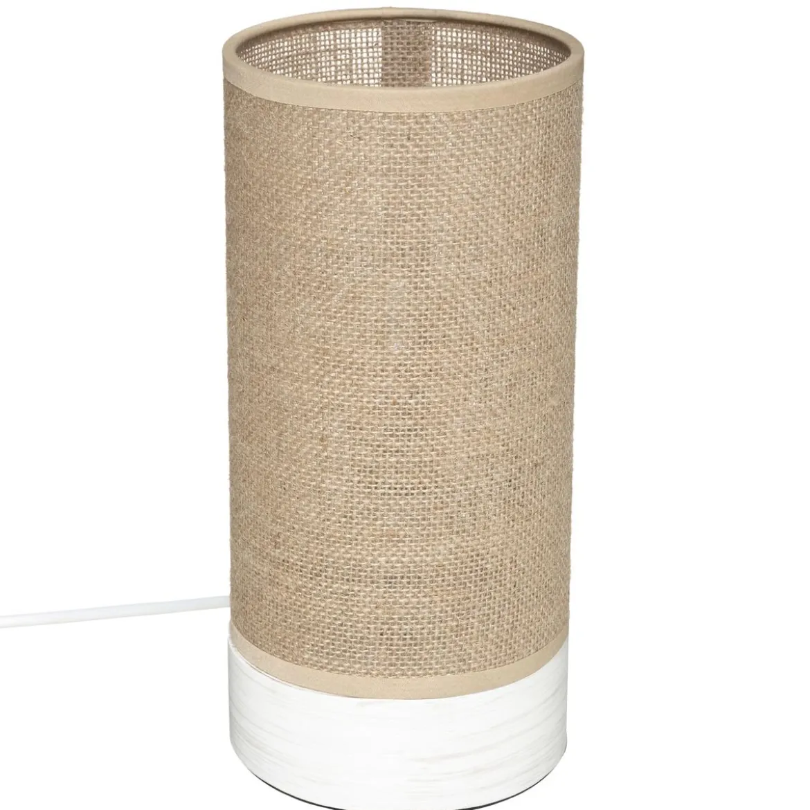 LAMPE DROITE ELVA NATUREL H.27CM
