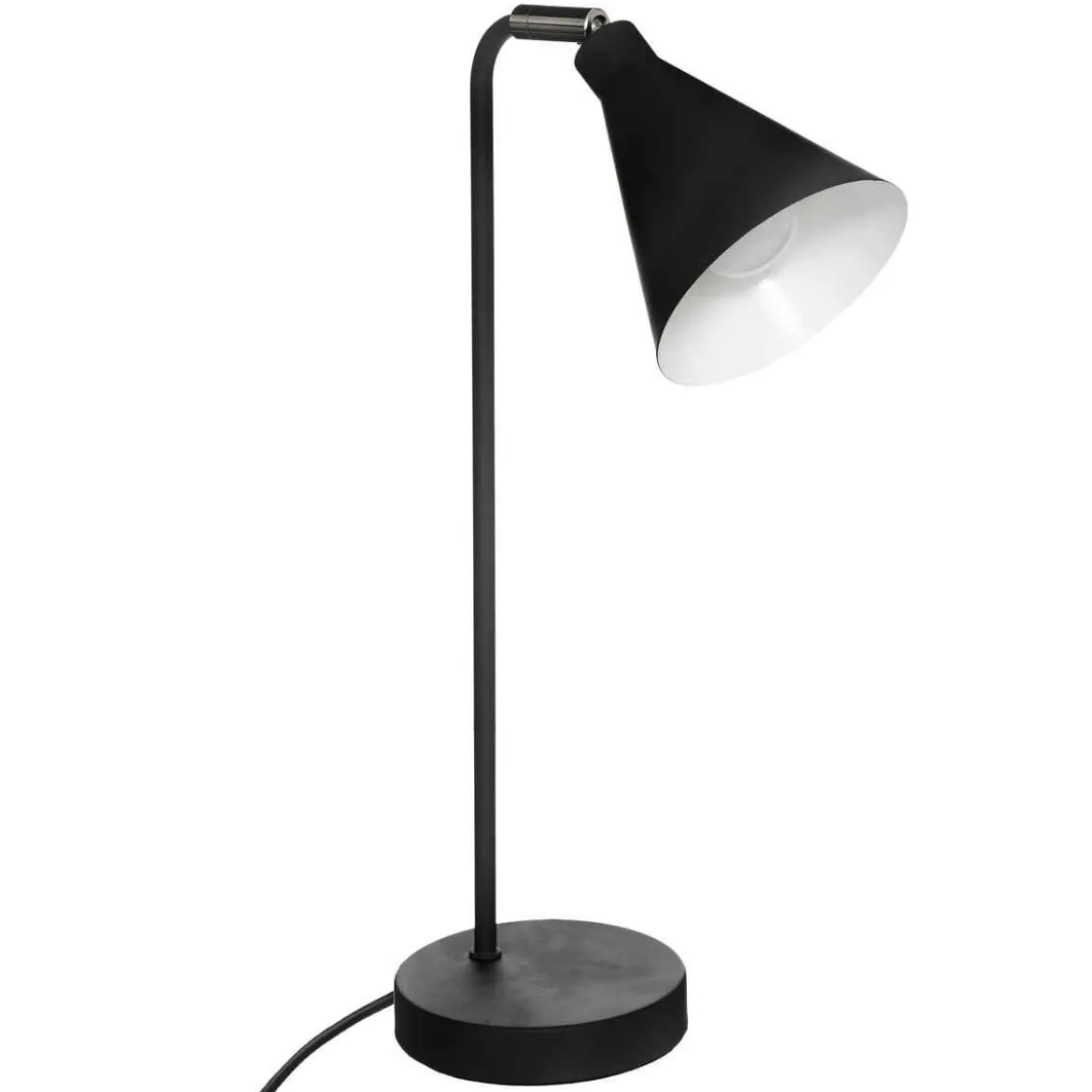 LAMPE DROITE LINN NOIR H.45.5CM