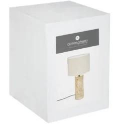 LAMPE DROIT SALMA NATUREL H.47CM