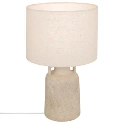 LAMPE GIBUS GRIS H.45.5CM