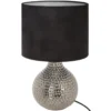 LAMPE GOUTTE MOZO NOIR H.38CM