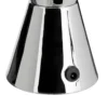 LAMPE LAVA TORNADE ARGENT H.36.5CM