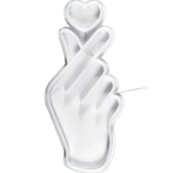 LAMPE LED EFFET NEON SIGNE COEUR USB
