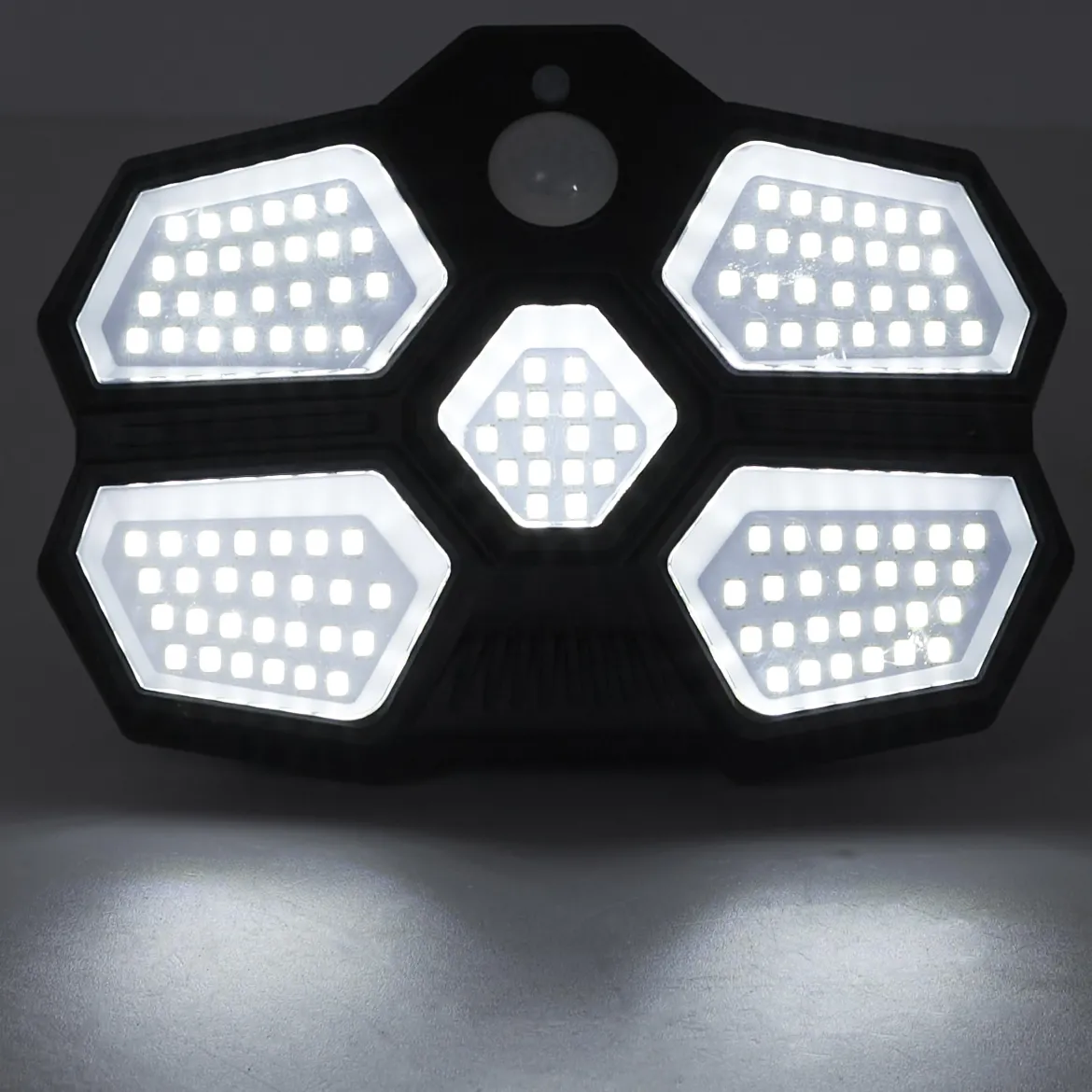 LAMPE LED SOLAIRE DETECTEUR MOUVEMENT