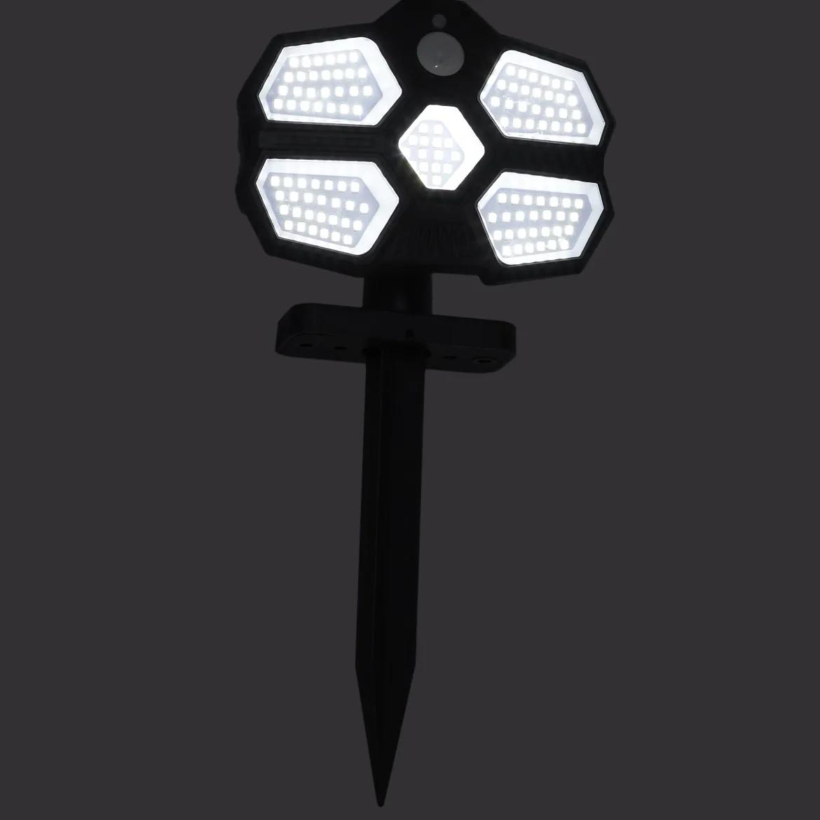 LAMPE LED SOLAIRE DETECTEUR MOUVEMENT