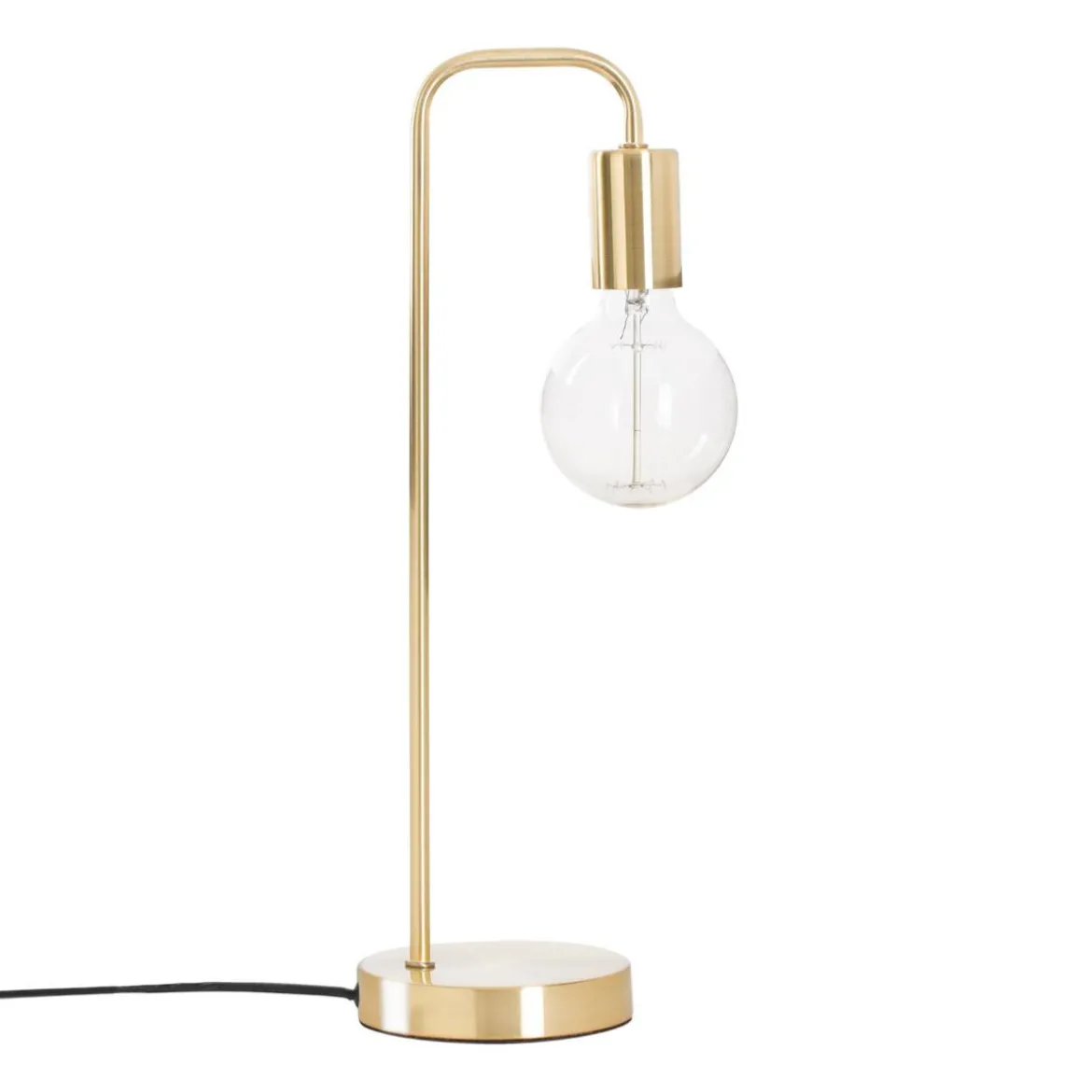 LAMPE METAL DORE KELI H.46CM