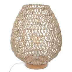 LAMPE METAL ET PAPIER ETEL H.35.5CM