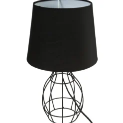 LAMPE METAL FIL MOCA H.35CM