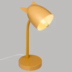 LAMPE METAL OREILLE OCRE H.31CM