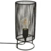 LAMPE NORA NOIR H.30CM