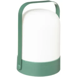 LAMPE OUTDOOR VERT SAPIN OU GRIS H.21.5CM