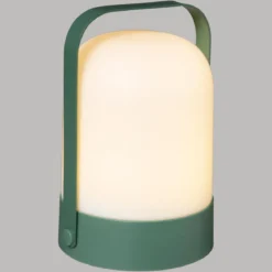 LAMPE OUTDOOR VERT SAPIN OU GRIS H.21.5CM