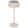 LAMPE SOLAIRE BOLTY RECHARGEABLE USBC ARGILE H.30CM